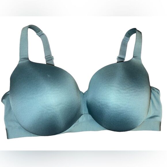 Comfort Bliss Lightly Lined Balconette Bra Brittney Blue 46DDD - Picture 2 of 9